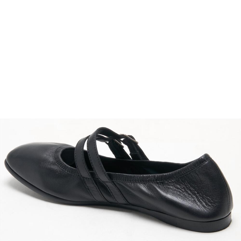 NEW FREE PEOPLE women's gemini ballet flats in black - Picture 3 of 7